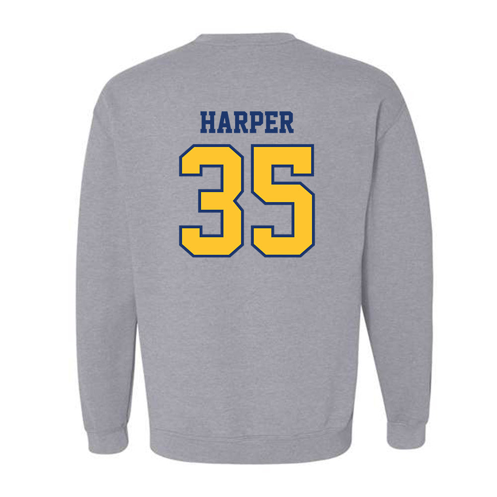 North Carolina A&T - NCAA Baseball : Bo Harper - Crewneck Sweatshirt-1