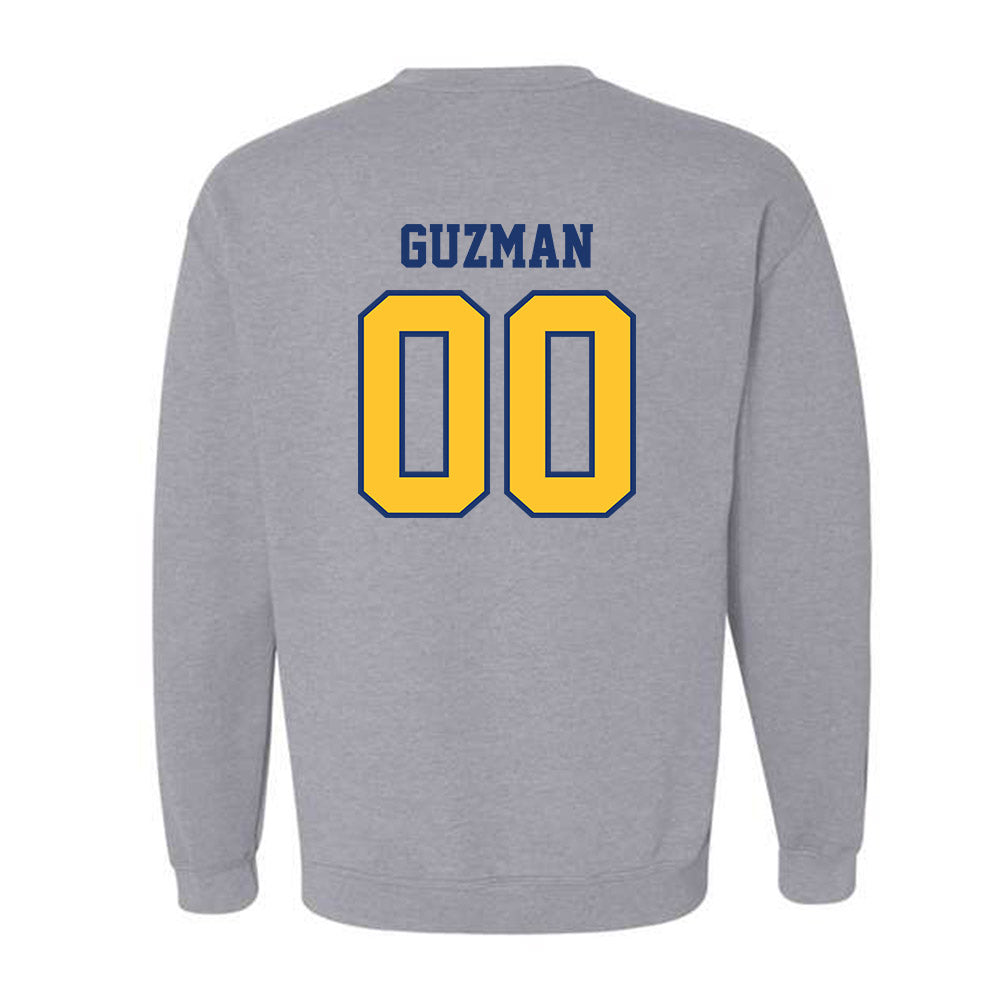 North Carolina A&T - NCAA Baseball : Derek Guzman - Crewneck Sweatshirt-1