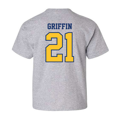 North Carolina A&T - NCAA Baseball : Mekai Griffin - Youth T-Shirt-1