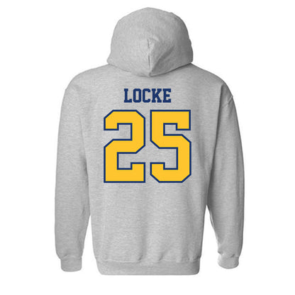 North Carolina A&T - NCAA Women's Basketball : Paris Locke - Hooded Sweatshirt-1