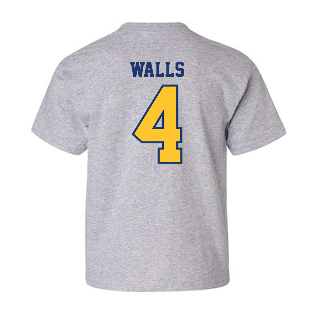North Carolina A&T - NCAA Football : Jy Walls - Youth T-Shirt-1