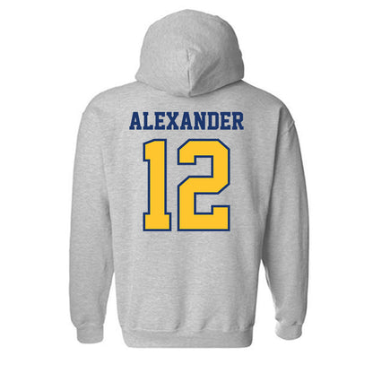 North Carolina A&T - NCAA Women's Basketball : Drew Alexander - Hooded Sweatshirt-1