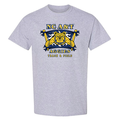 North Carolina A&T - NCAA Men's Track & Field : Kaleb Lucas - T-Shirt-0