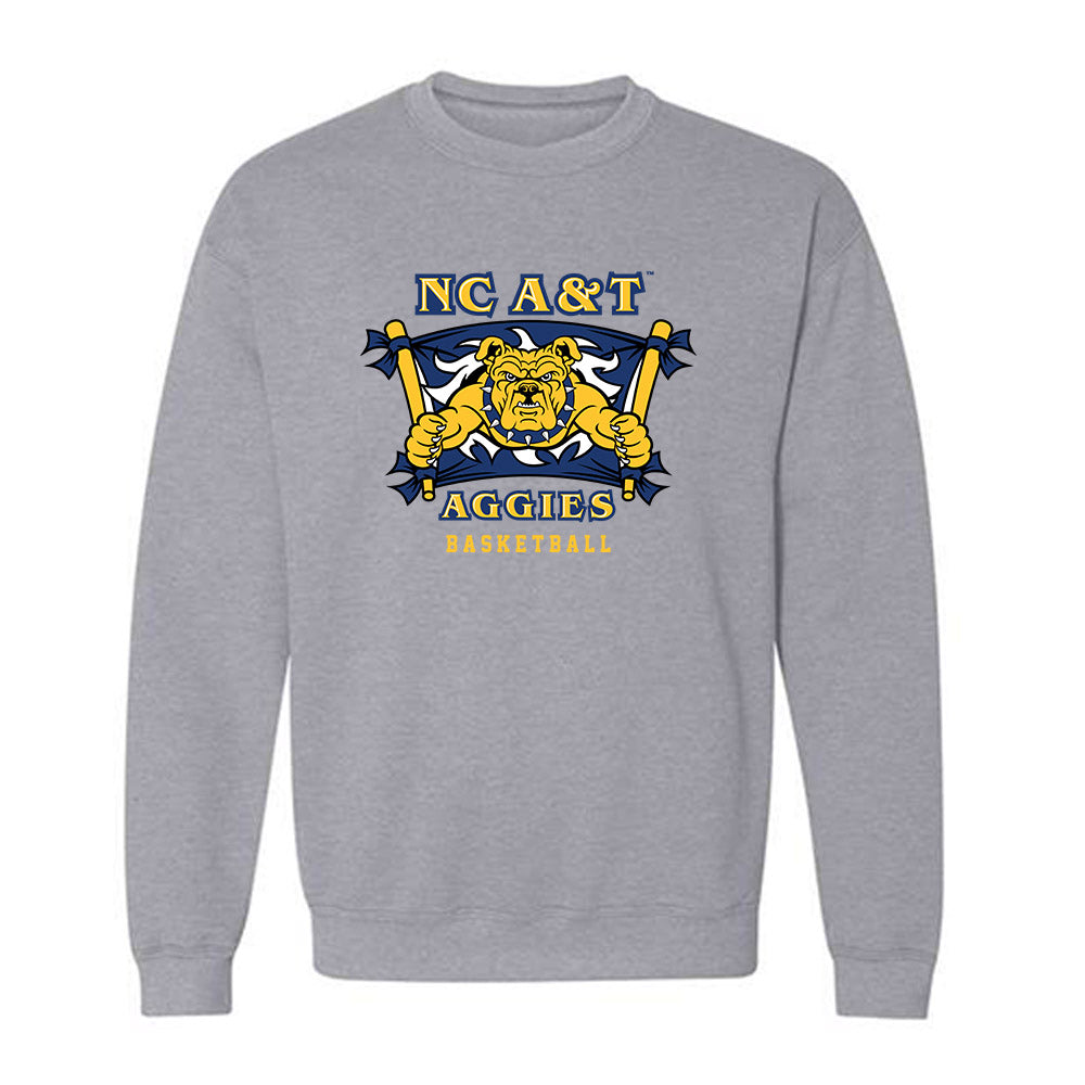 North Carolina A&T - NCAA Women's Basketball : Drew Alexander - Crewneck Sweatshirt-0