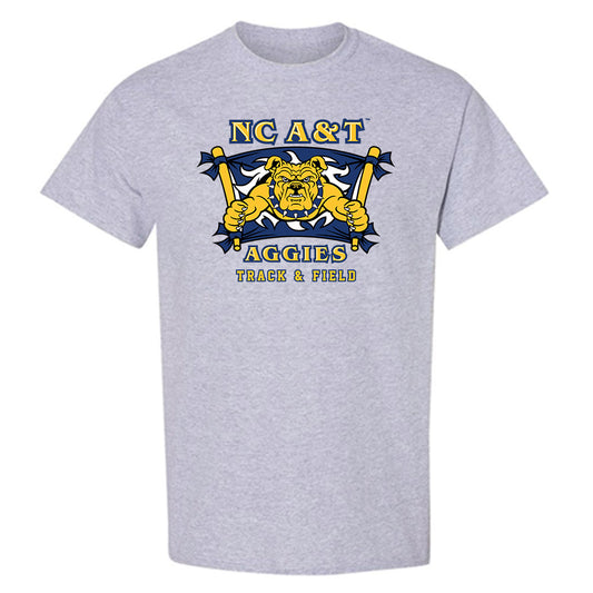 North Carolina A&T - NCAA Men's Track & Field : Xavier Partee - T-Shirt-0