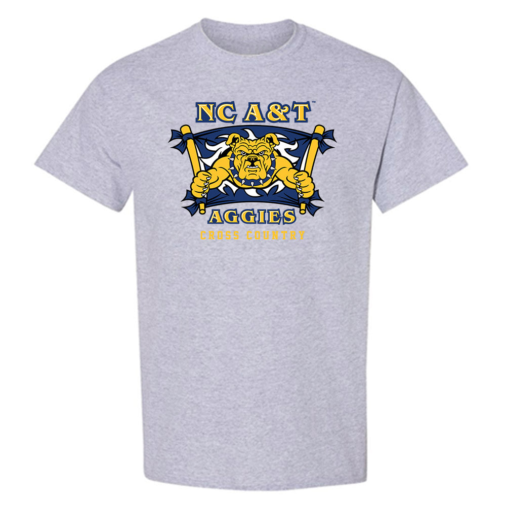 North Carolina A&T - NCAA Men's Cross Country : Demonte Peterson - T-Shirt-0