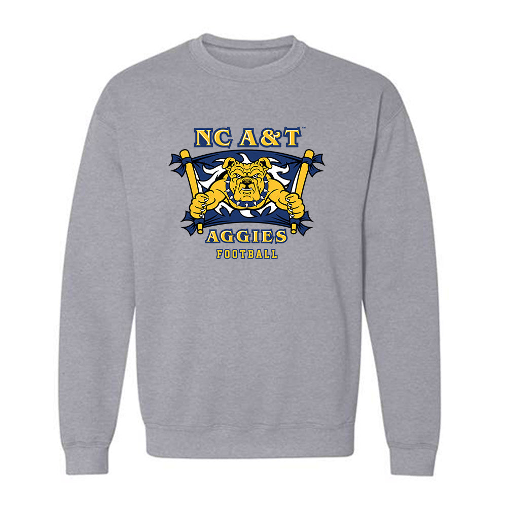 North Carolina A&T - NCAA Football : Steven Davis - Crewneck Sweatshirt-0
