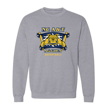 North Carolina A&T - NCAA Women's Basketball : Londyn walker Walker - Crewneck Sweatshirt-0