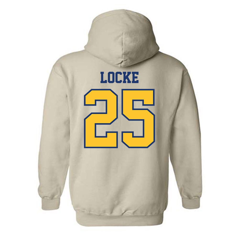 North Carolina A&T - NCAA Women's Basketball : Paris Locke - Hooded Sweatshirt-1