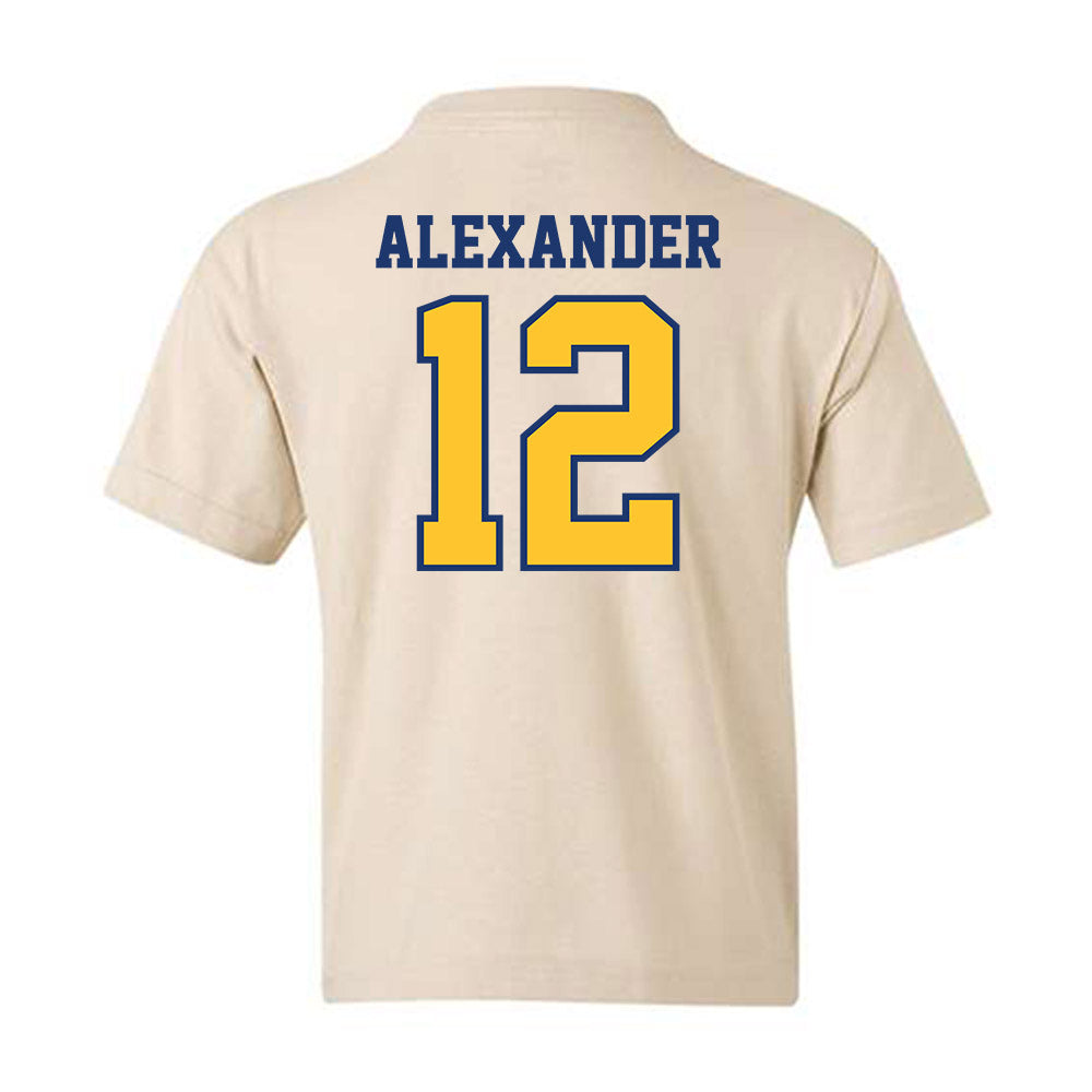 North Carolina A&T - NCAA Women's Basketball : Drew Alexander - Youth T-Shirt-1