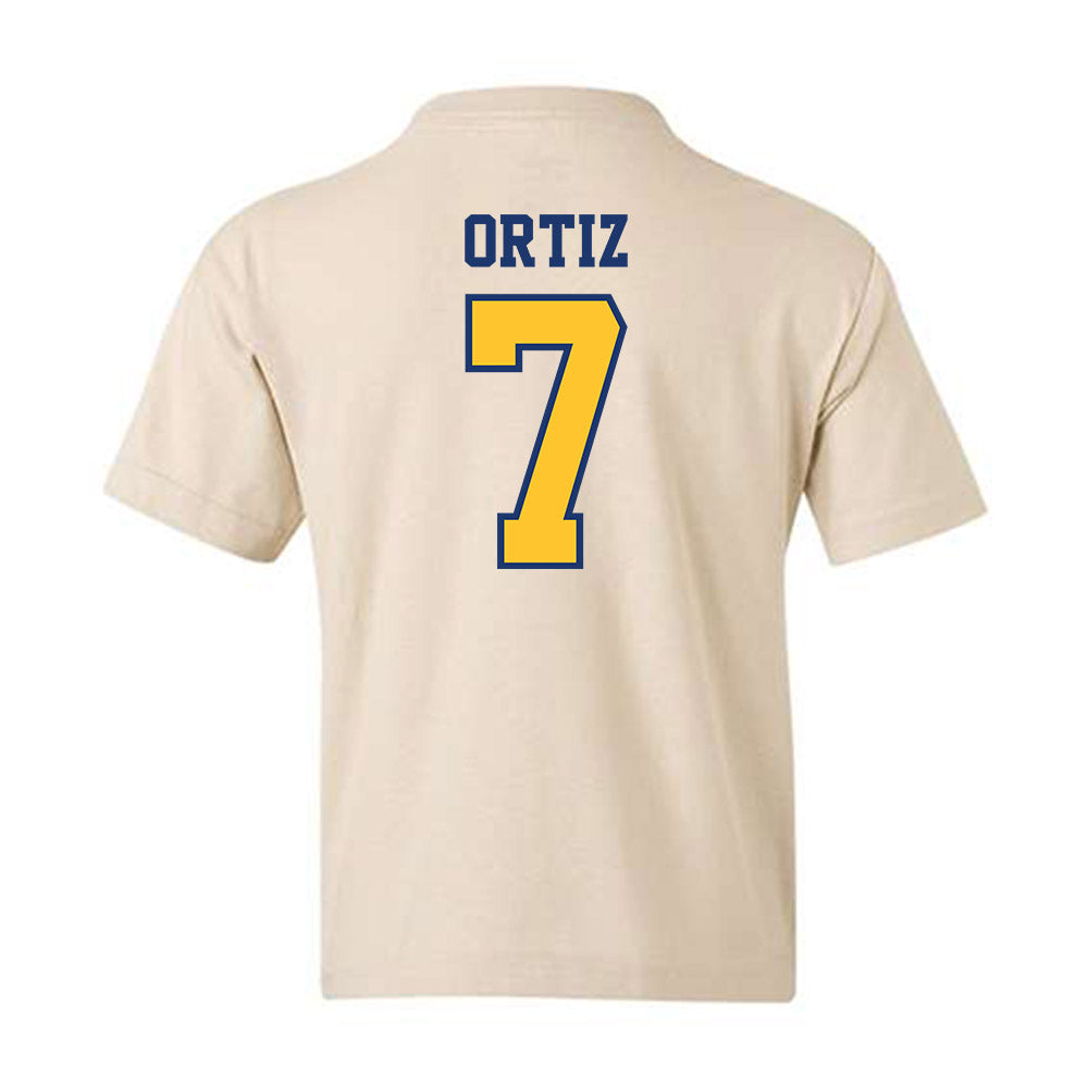 North Carolina A&T - NCAA Baseball : Angel Ortiz - Youth T-Shirt-1