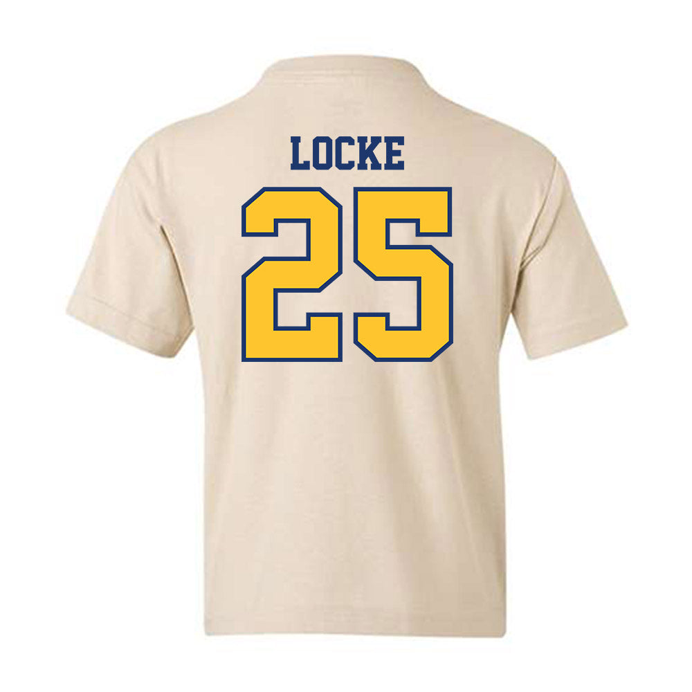 North Carolina A&T - NCAA Women's Basketball : Paris Locke - Youth T-Shirt-1