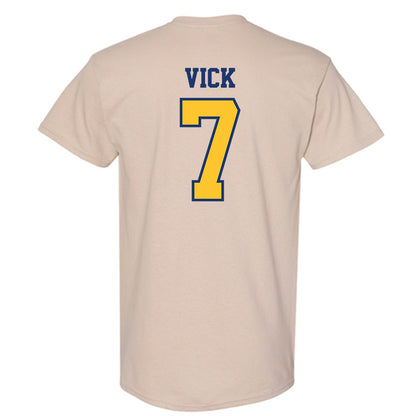North Carolina A&T - NCAA Men's Basketball : Brooklyn Vick - T-Shirt-1