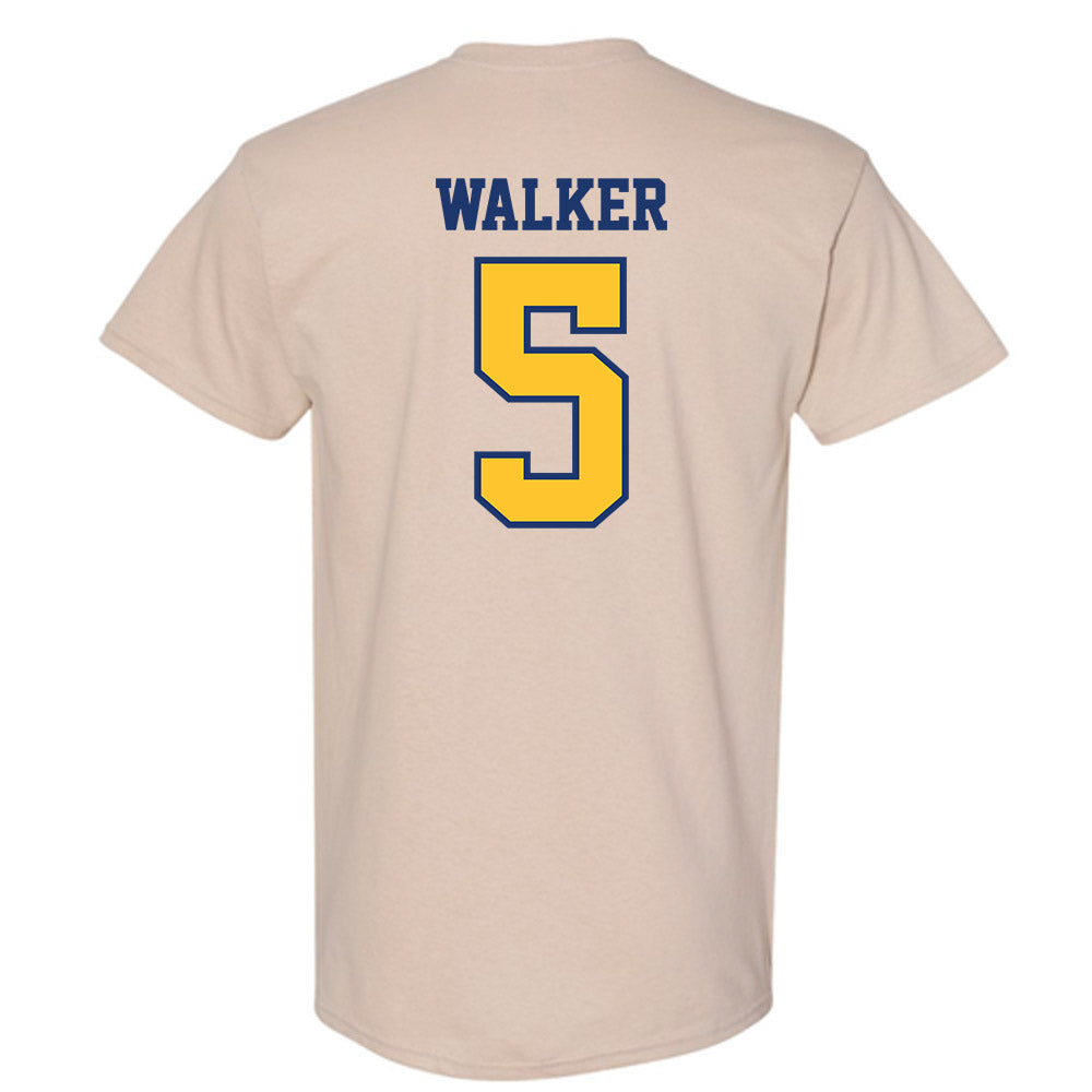 North Carolina A&T - NCAA Men's Basketball : Lewis Walker - T-Shirt-1