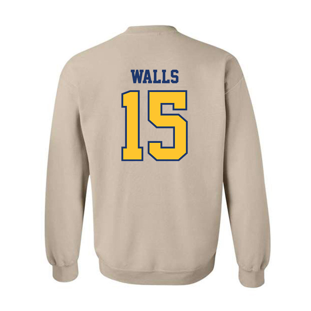 North Carolina A&T - NCAA Football : Jy Walls - Crewneck Sweatshirt-1