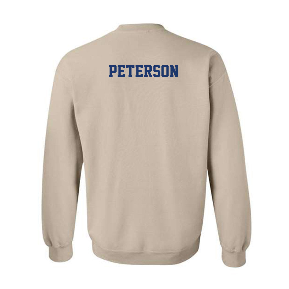 North Carolina A&T - NCAA Men's Cross Country : Demonte Peterson - Crewneck Sweatshirt-1