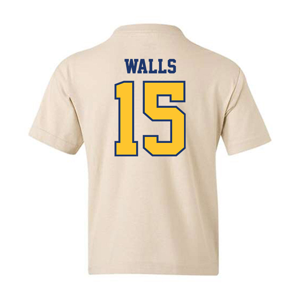 North Carolina A&T - NCAA Football : Jy Walls - Youth T-Shirt-1