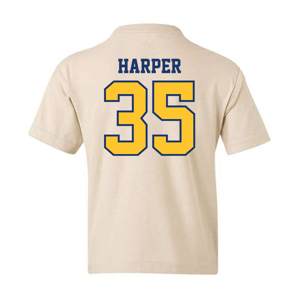 North Carolina A&T - NCAA Baseball : Bo Harper - Youth T-Shirt-1