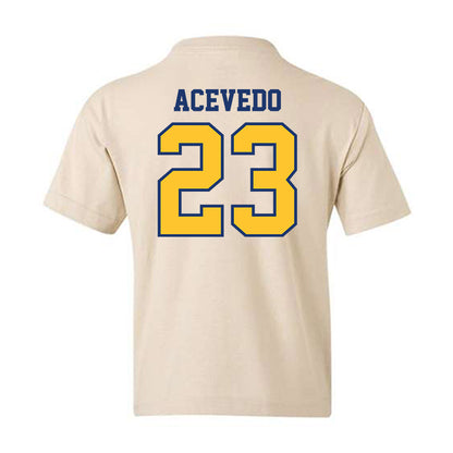 North Carolina A&T - NCAA Baseball : LJ Acevedo - Youth T-Shirt-1