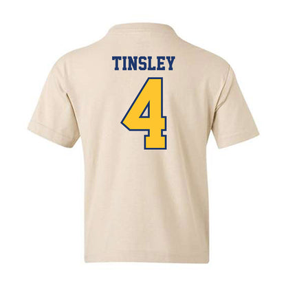 North Carolina A&T - NCAA Baseball : Andrew Tinsley - Youth T-Shirt-1