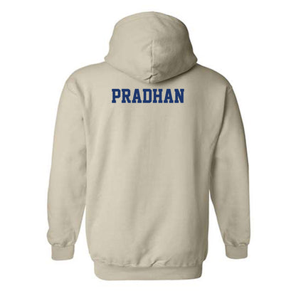 North Carolina A&T - NCAA Men's Track & Field : Abishek Pradhan - Hooded Sweatshirt-1
