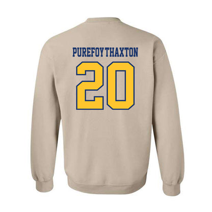 North Carolina A&T - NCAA Football : Jamaal Purefoy-Thaxton - Crewneck Sweatshirt-1