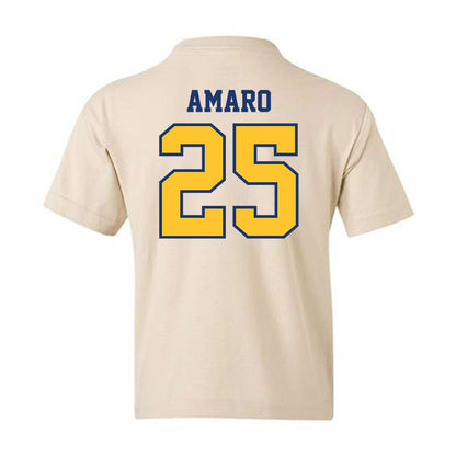 North Carolina A&T - NCAA Baseball : Kristian Amaro - Youth T-Shirt-1