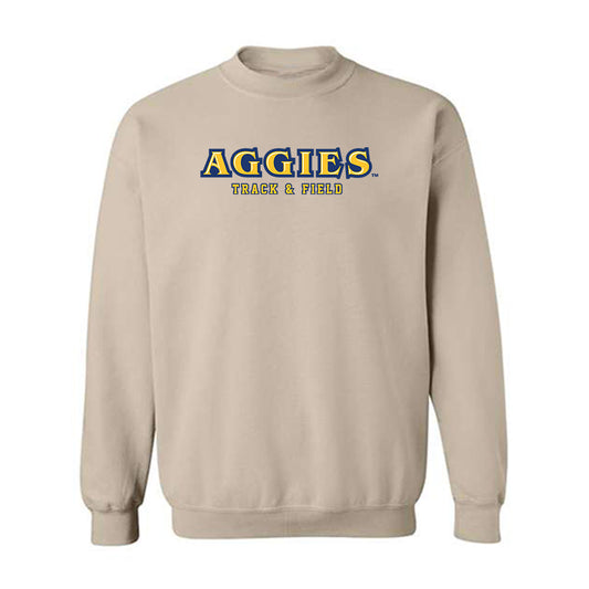 North Carolina A&T - NCAA Men's Track & Field : Vance Harris - Crewneck Sweatshirt-0