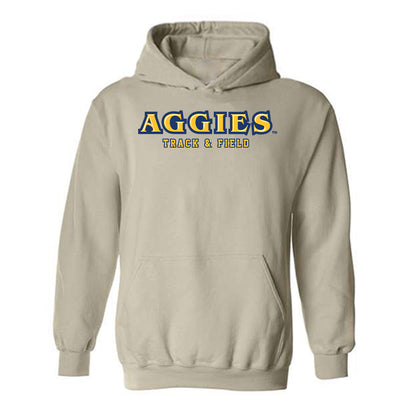 North Carolina A&T - NCAA Women's Track & Field : Jayda Lewis - Hooded Sweatshirt-0
