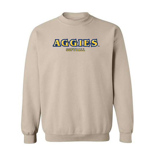 North Carolina A&T - NCAA Softball : Roshell Williams - Crewneck Sweatshirt-0
