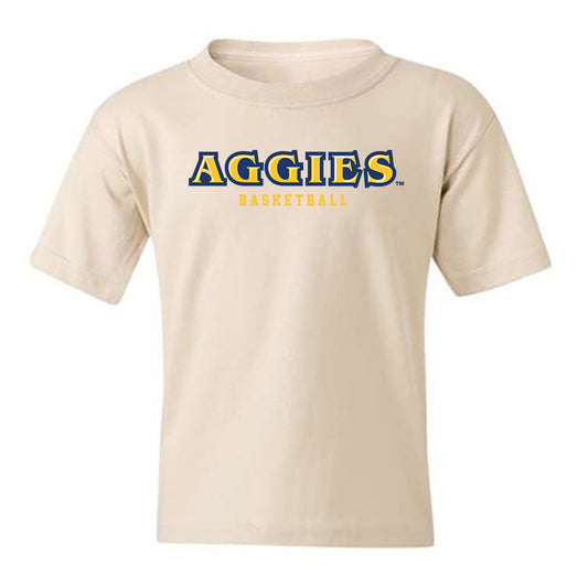 North Carolina A&T - NCAA Men's Basketball : Yancarlos Cueto - Youth T-Shirt-0