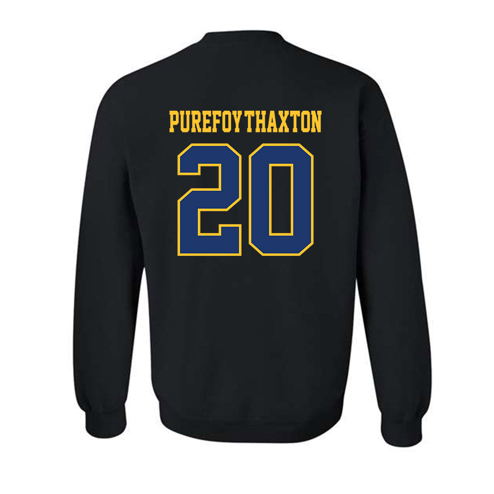 North Carolina A&T - NCAA Football : Jamaal Purefoy-Thaxton - Classic Shersey Crewneck Sweatshirt-1