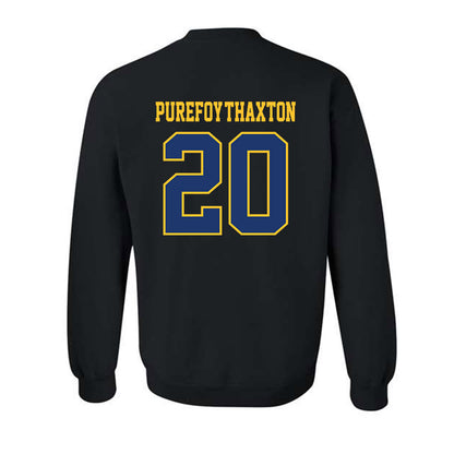 North Carolina A&T - NCAA Football : Jamaal Purefoy-Thaxton - Classic Shersey Crewneck Sweatshirt-1