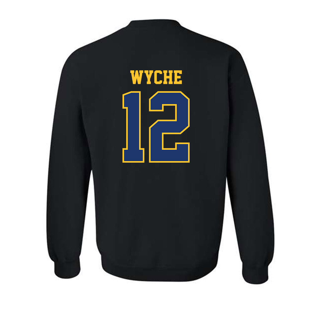 North Carolina A&T - NCAA Baseball : Bruce Wyche - Classic Shersey Crewneck Sweatshirt-1