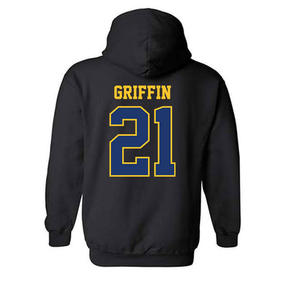 North Carolina A&T - NCAA Baseball : Mekai Griffin - Classic Shersey Hooded Sweatshirt-1