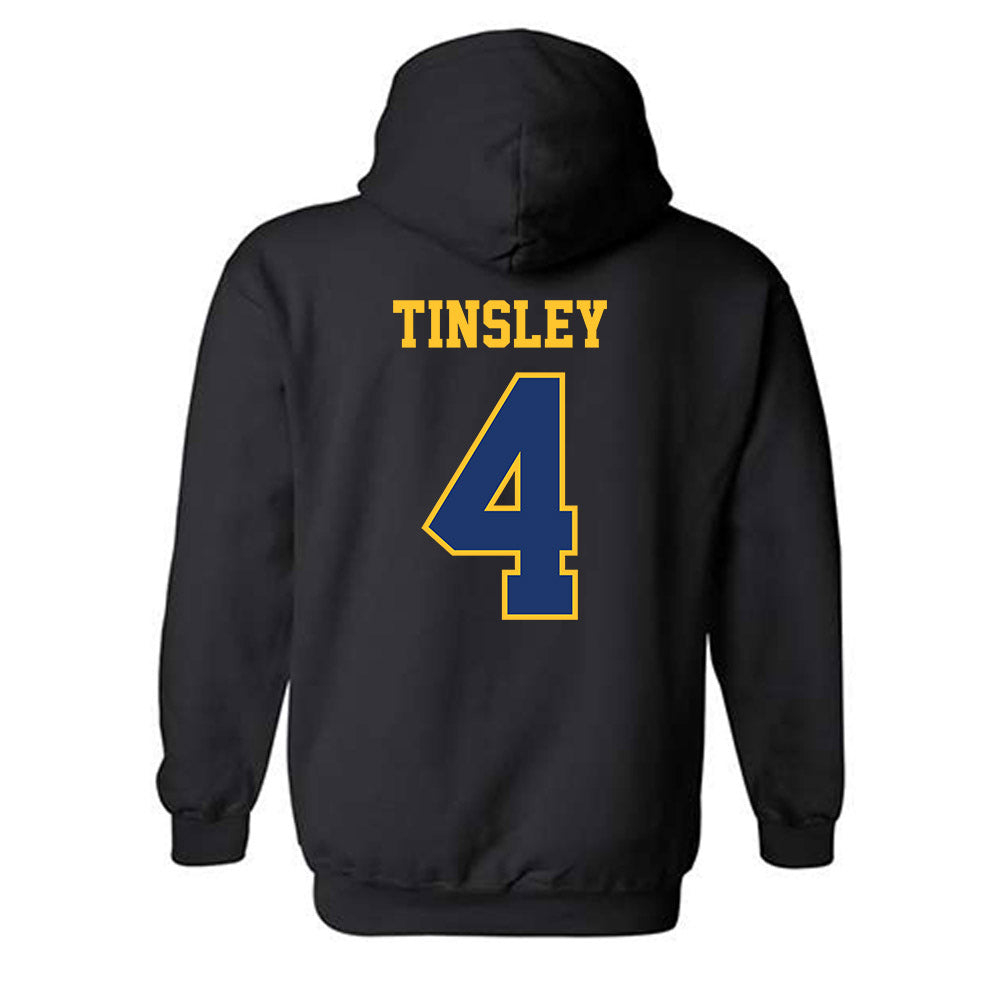 North Carolina A&T - NCAA Baseball : Andrew Tinsley - Classic Shersey Hooded Sweatshirt-1