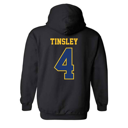 North Carolina A&T - NCAA Baseball : Andrew Tinsley - Classic Shersey Hooded Sweatshirt-1