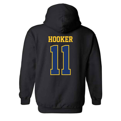 North Carolina A&T - NCAA Football : Alston Hooker - Classic Shersey Hooded Sweatshirt-1