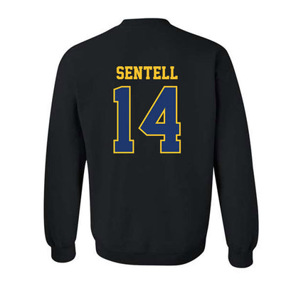 North Carolina A&T - NCAA Baseball : Gavin Sentell - Classic Shersey Crewneck Sweatshirt-1
