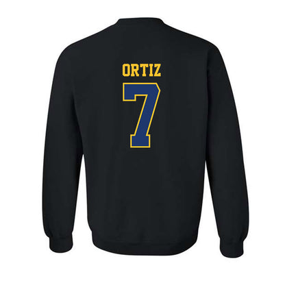 North Carolina A&T - NCAA Baseball : Angel Ortiz - Classic Shersey Crewneck Sweatshirt-1
