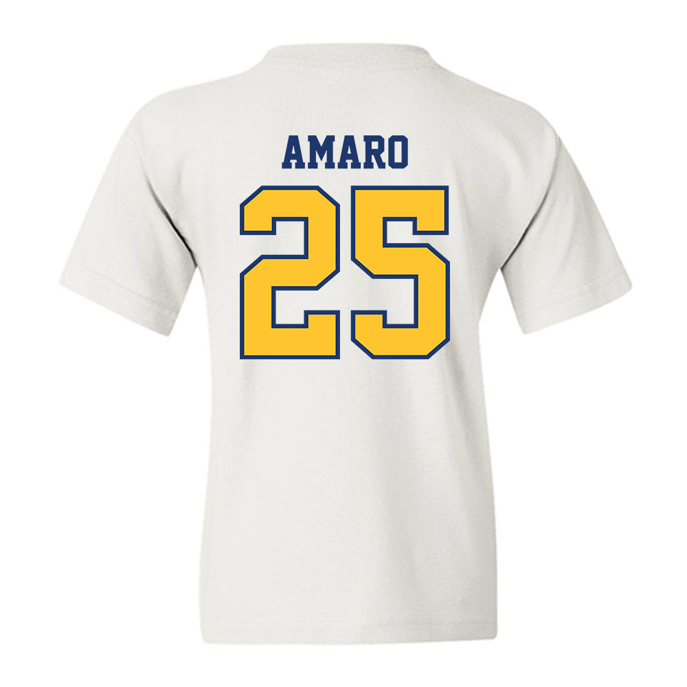 North Carolina A&T - NCAA Baseball : Kristian Amaro - Youth T-Shirt-1