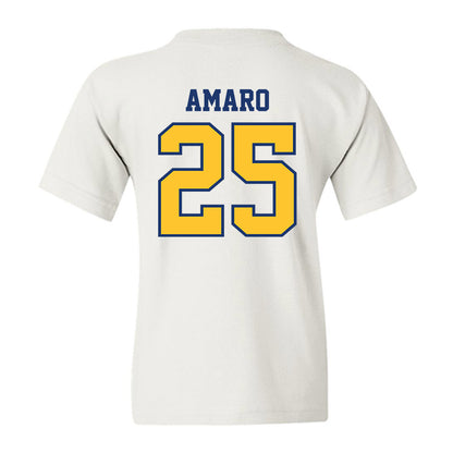 North Carolina A&T - NCAA Baseball : Kristian Amaro - Youth T-Shirt-1
