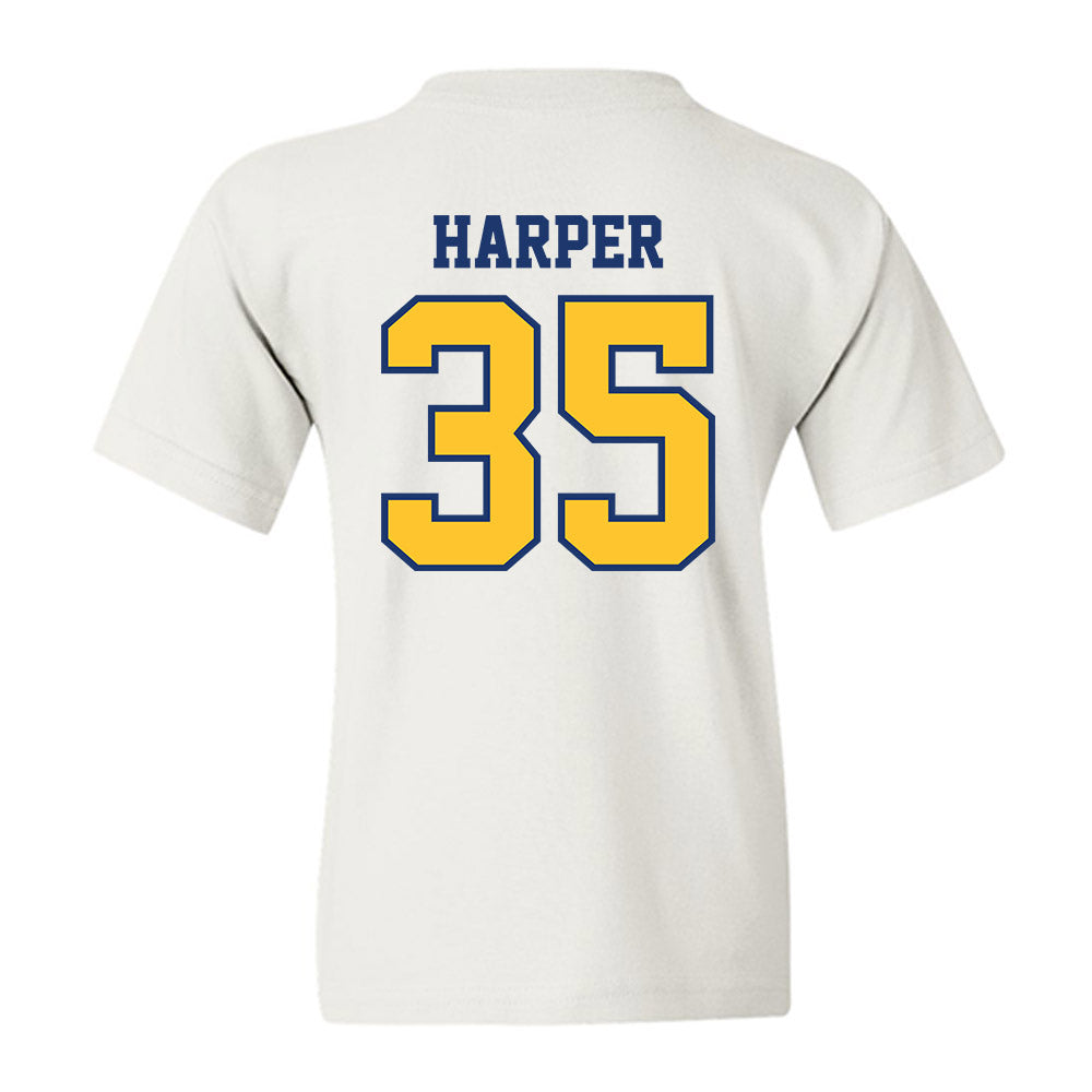 North Carolina A&T - NCAA Baseball : Bo Harper - Youth T-Shirt-1