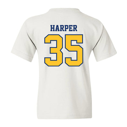 North Carolina A&T - NCAA Baseball : Bo Harper - Youth T-Shirt-1