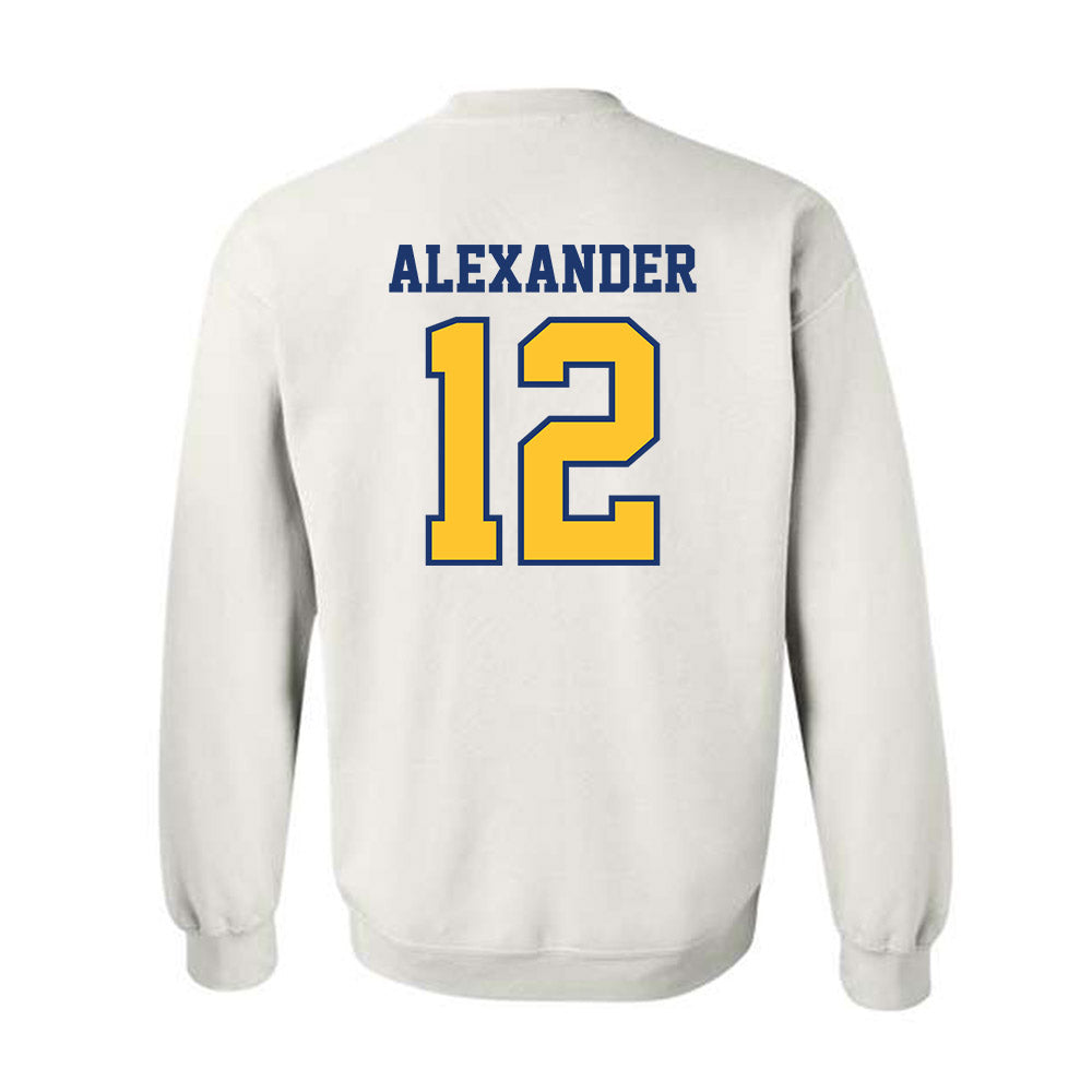 North Carolina A&T - NCAA Women's Basketball : Drew Alexander - Crewneck Sweatshirt-1