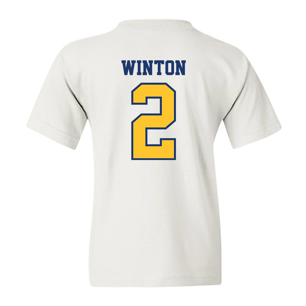 North Carolina A&T - NCAA Women's Volleyball : Zariah Winton - Youth T-Shirt-1