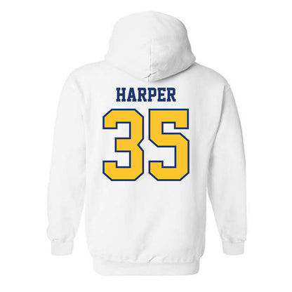 North Carolina A&T - NCAA Baseball : Bo Harper - Hooded Sweatshirt-1