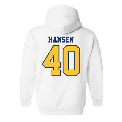 North Carolina A&T - NCAA Baseball : Aiden Hansen - Hooded Sweatshirt-1
