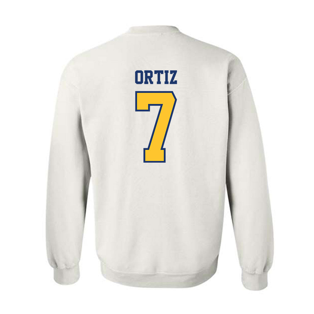 North Carolina A&T - NCAA Baseball : Angel Ortiz - Crewneck Sweatshirt-1