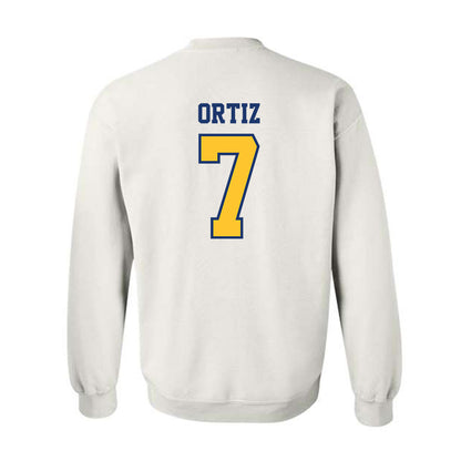 North Carolina A&T - NCAA Baseball : Angel Ortiz - Crewneck Sweatshirt-1